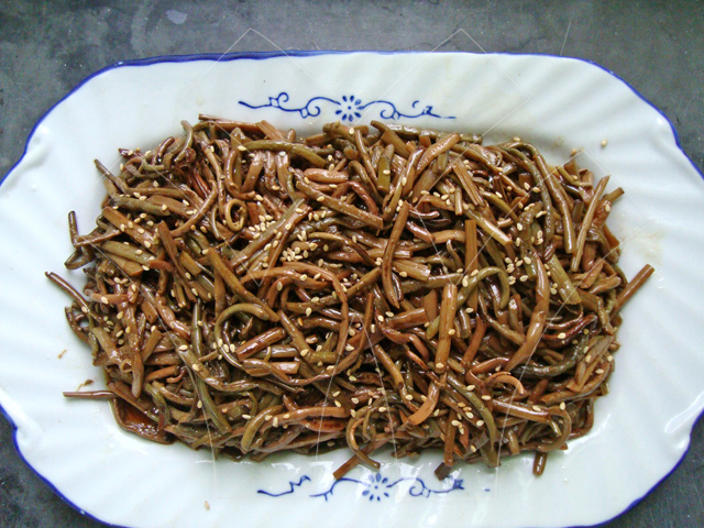调理薇菜