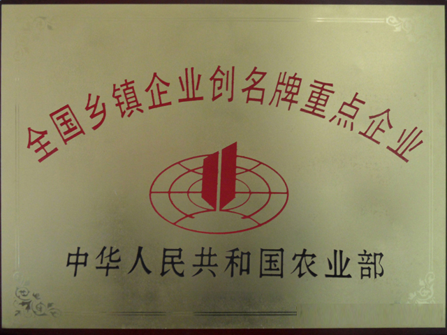 名牌重点企业