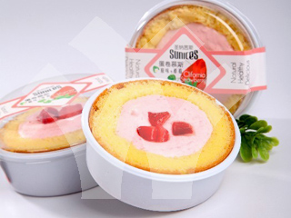 蛋卷慕斯（原味+草莓）